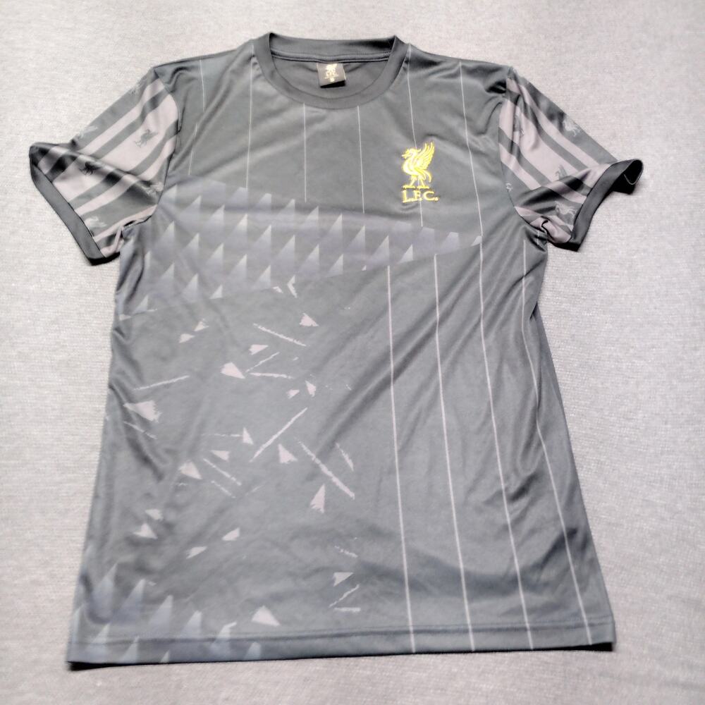 Liverpool 6 Times Blackout Jersey 2018 Champions League Size S